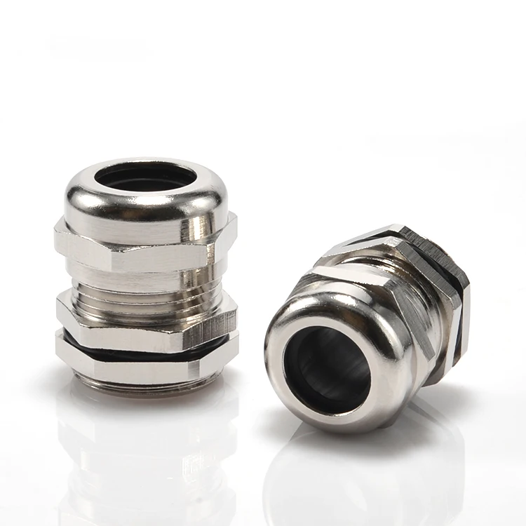 Factory Directly Sell Waterproof Ip68 Explosion Proof Brass Cable Gland E Type Metal Cable Gland M18