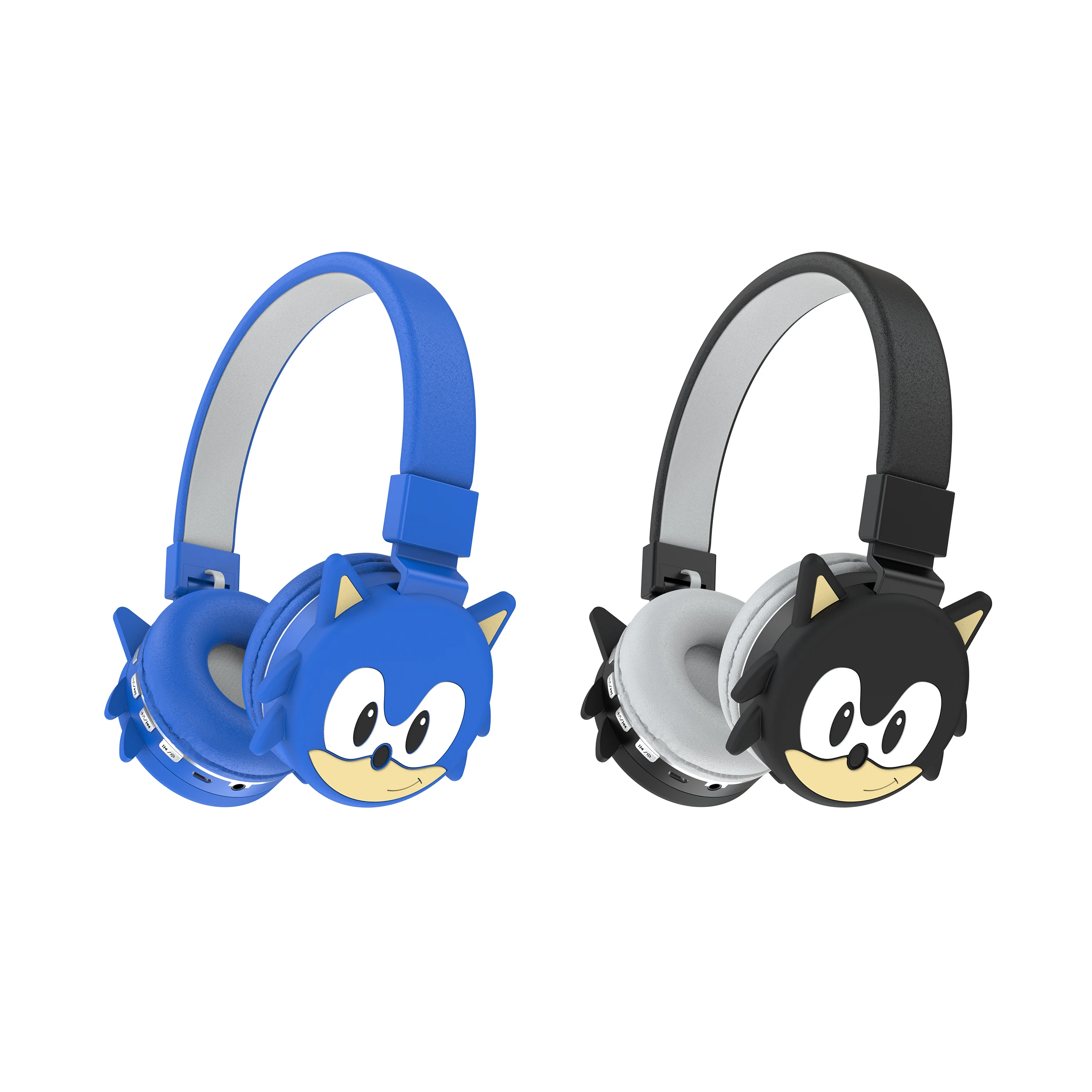 2024 wholesale hot selling new headphones cute cartoon kt cat head-mounted bluetooth headphones game in-ear headphones