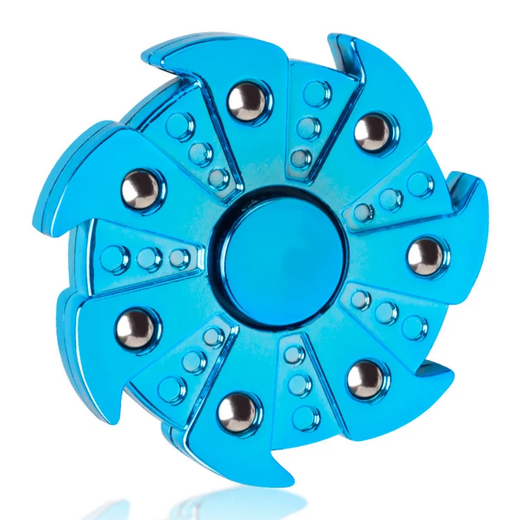 
Children patterned three leaf fingertip gyro decompression finger tip gyro toys 