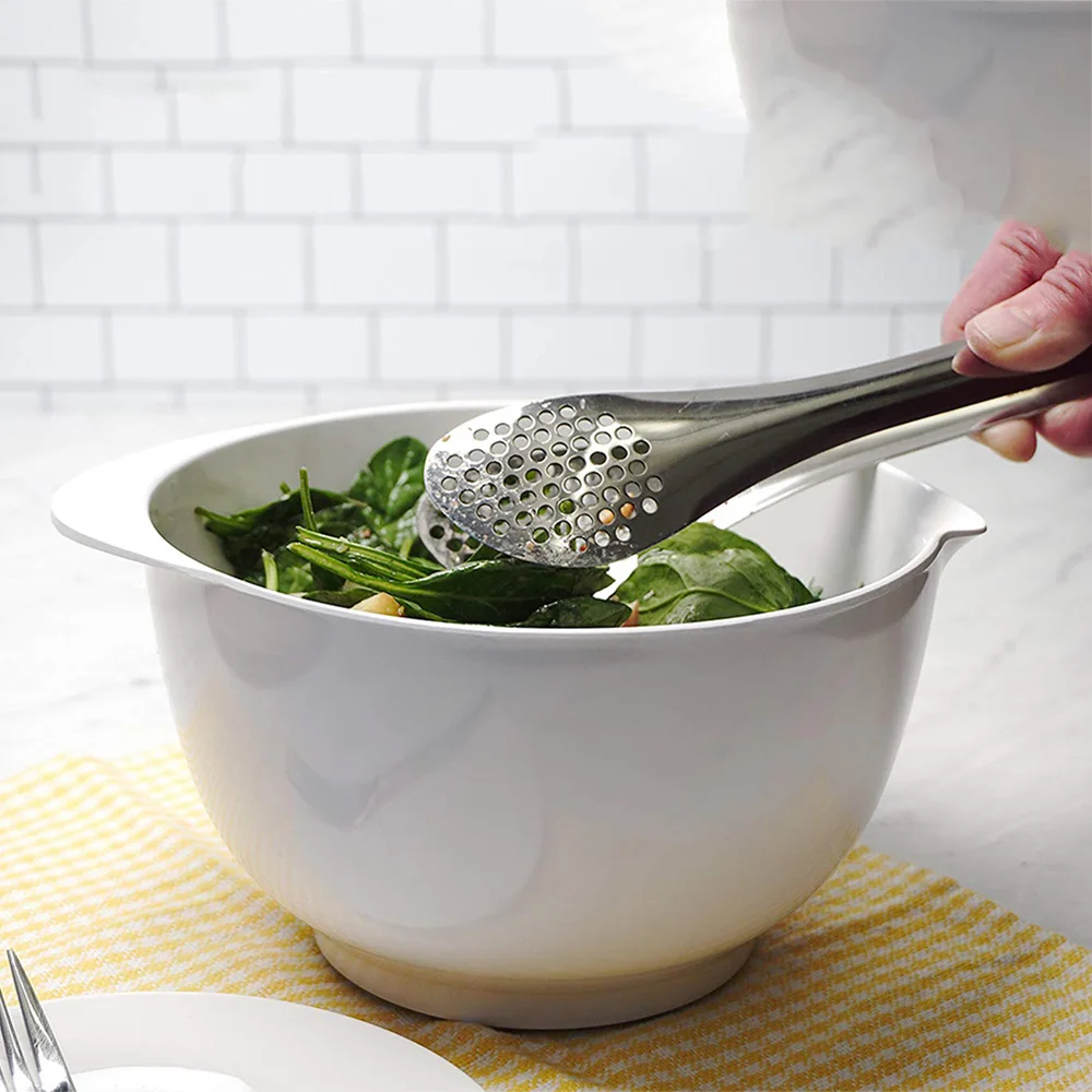 
classic easy care durable unbreakable reusable hard plastic melamine mixing bowls with anti slip ring 