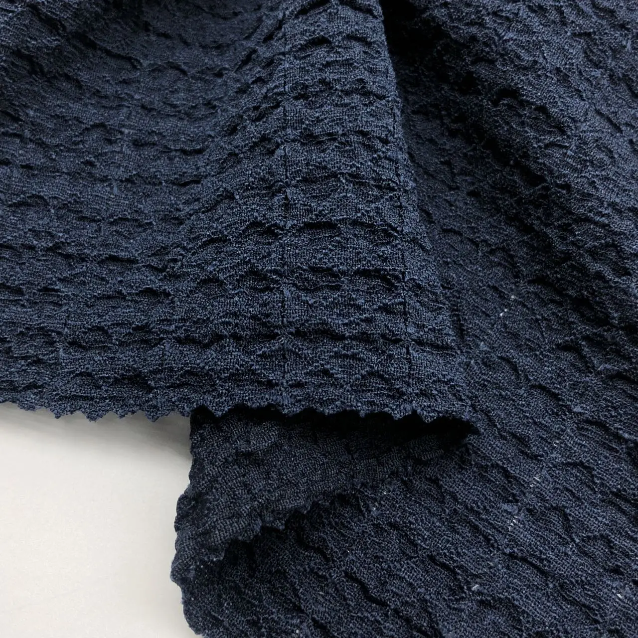 upf 50 Swim Fabric Crinkle Seersucker Spandex Polyester textured Swimwear Fabrics for Swim Bikini