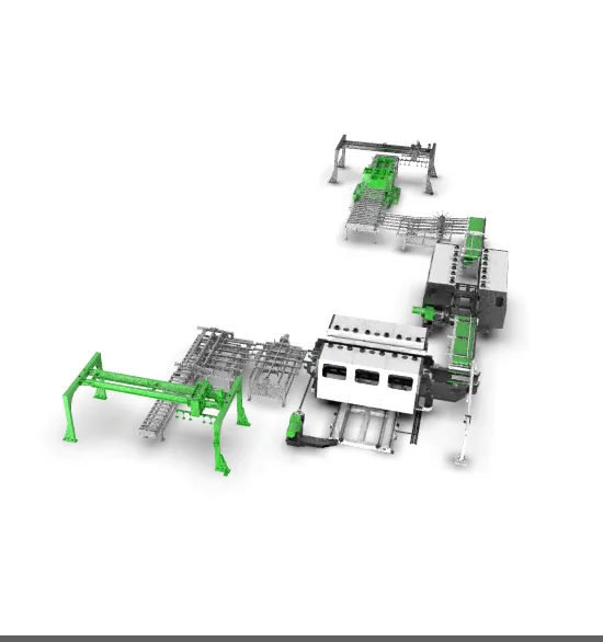 StarsPlas SP 8 Plus 8 Fully Automatic Slotting Machine for WPC SPC Production Line with Patent Certificate