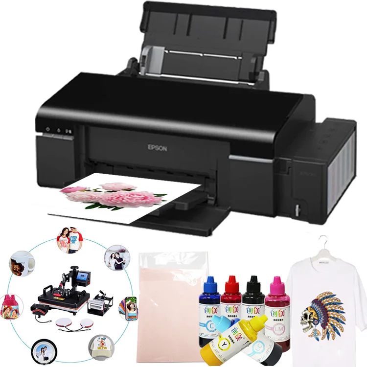 L805 Sublimation Printer A4 Size Inkjet Printers Textile Continue Printer