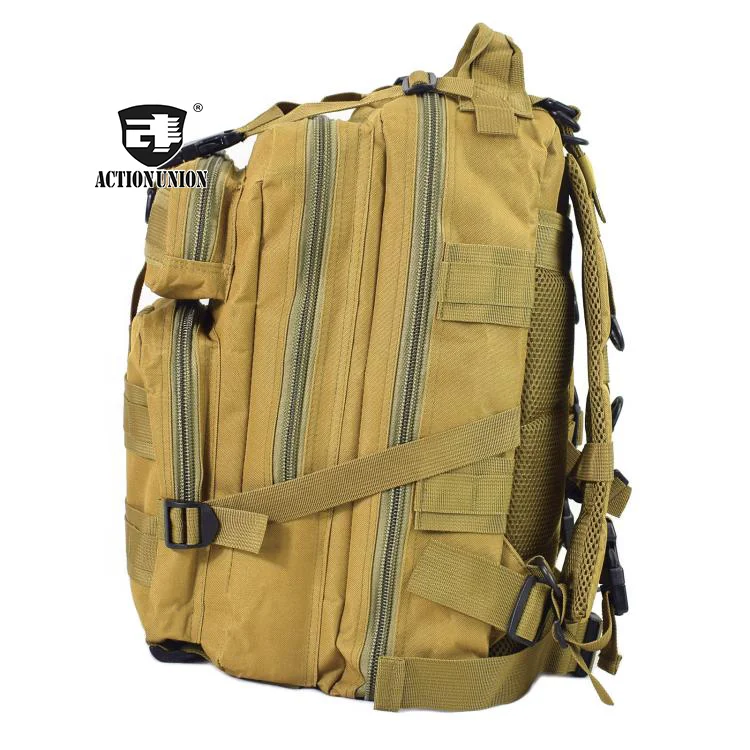 1000D 3P Tactical Rucksacks Assault Backpack 25L Hunting Molle Back Bag Camping Hiking Backpack for Outdoor Sports wargame