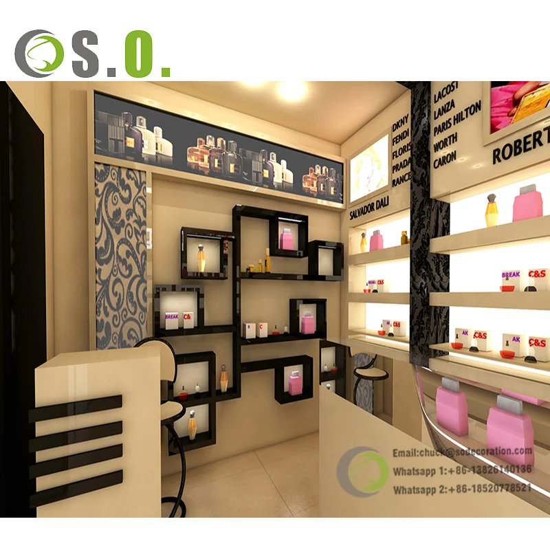 Perfume Shop Interior Design Decoration for Perfume Shop