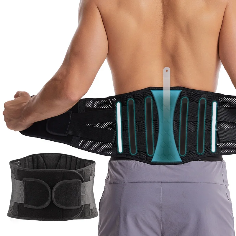 Breathable lumbar support elastic waist support waist belt