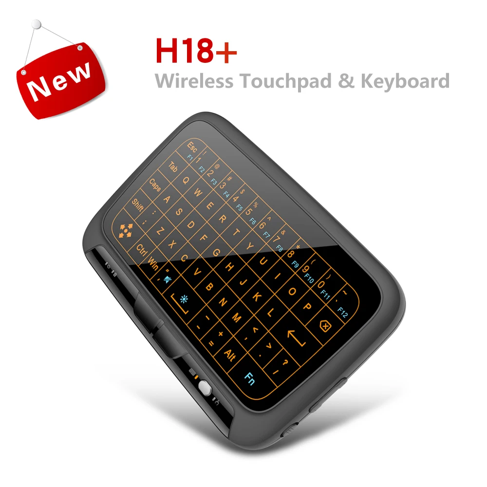 Shizhou Tech Mini H18 клавиатура 2,4g сенсорная мини-клавиатура H18 2,4g беспроводной пульт дистанционного управления PC smart TV
