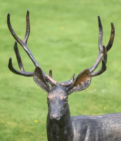 Indian Factory Customize Size Bronze Deer Sculpture for Garden Decoration with Best Price