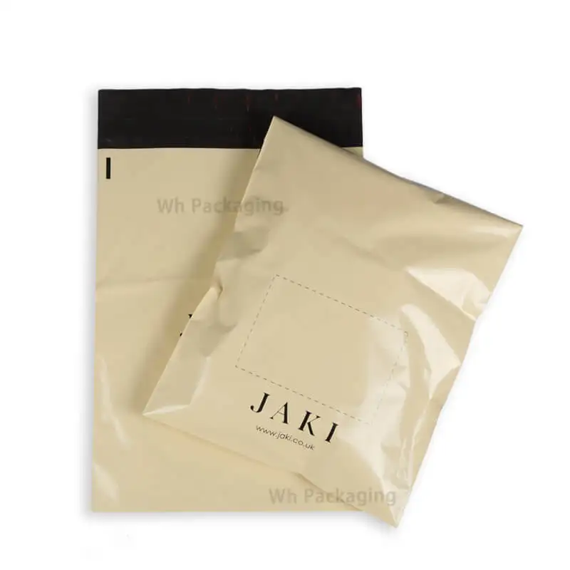 double seal poly mailer plastic packaging polymailer pouch mailing bag for shipping clothes