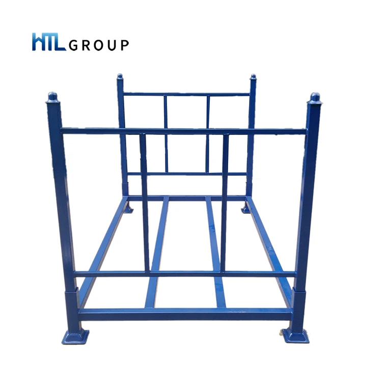 Customized powder coated forklift transports stable PCR tyre storage pallets for tires