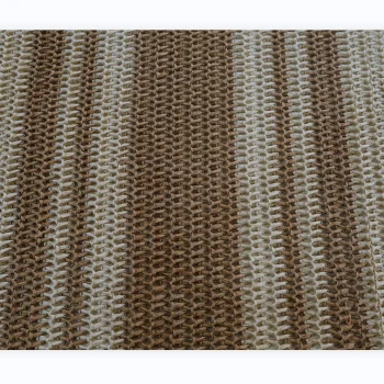 Wholesale Home Deco paper woven Fabric Eco-friendly Two-tone striped fabric High quality fabric for bags