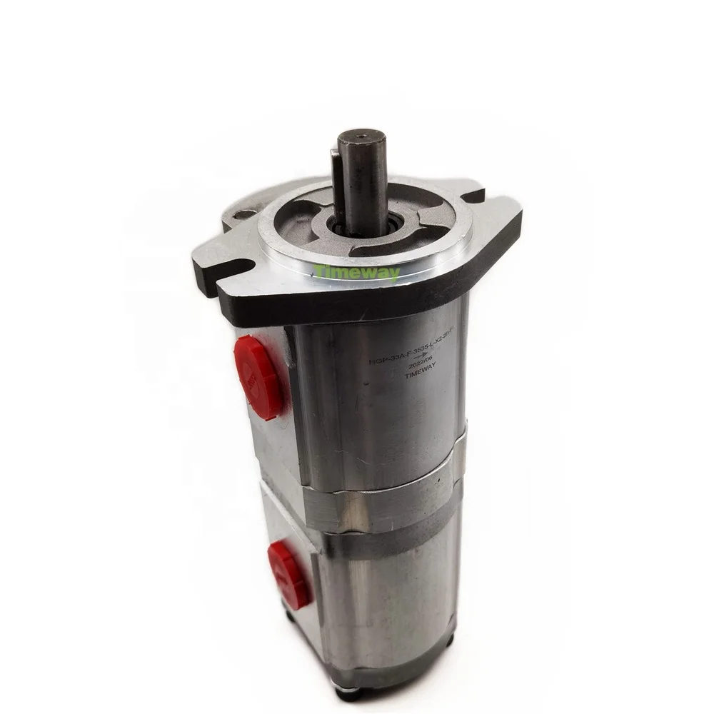 HGP шестеренчатый масляный насос HGP-33A гидравлический с двойной передачей для гидромакс высокого давления HGP-33A-F3535-L-X2-2B-F6