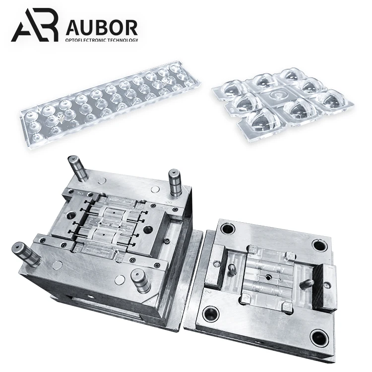 AUBOR High quality Plastic optical lens molds for Lighting Lens Mold manufacturer