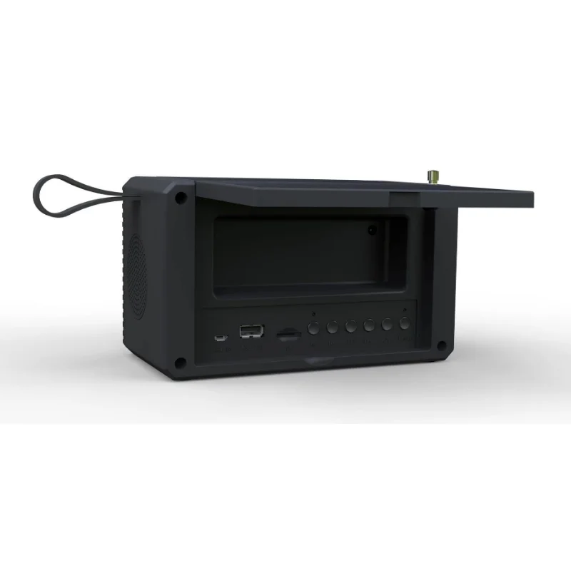  Портативный солнечный BT-динамик со светодиодной подсветкой и встроенным usb для iPhone Samsung умных устройств