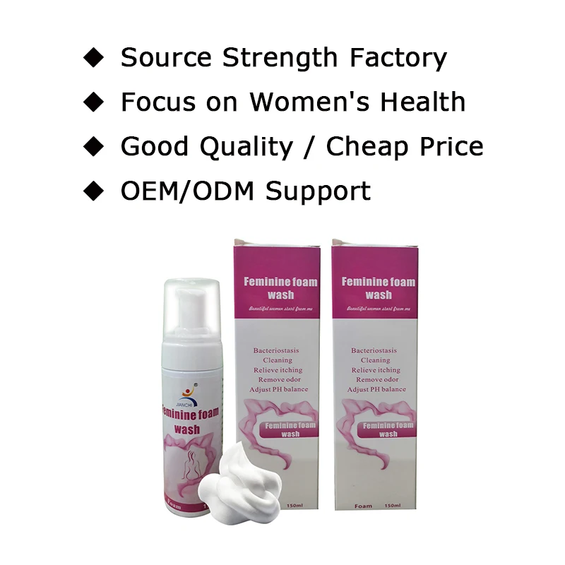 pH Balance Yoni Wash Female Hygiene Intimate Vagina Probiotics Feminine Foam Wash