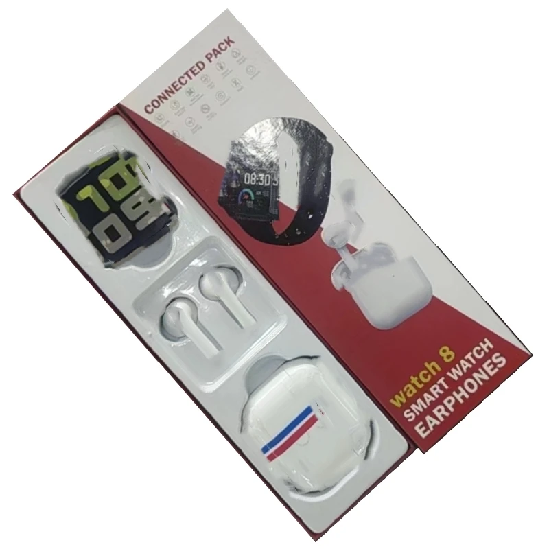 watch 8 Smartwatch Smart Watch BT call Series 7 Reloj Inteligente watch8 earphone earbuds earphone headphone headset TWS