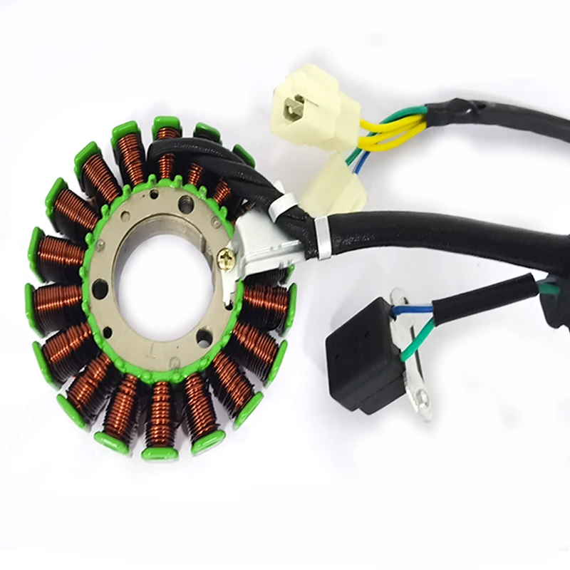 Motorcycle Magneto Stator Rotor Assembly Universal Motor Magneto Stator Ignition Coil 18 pole