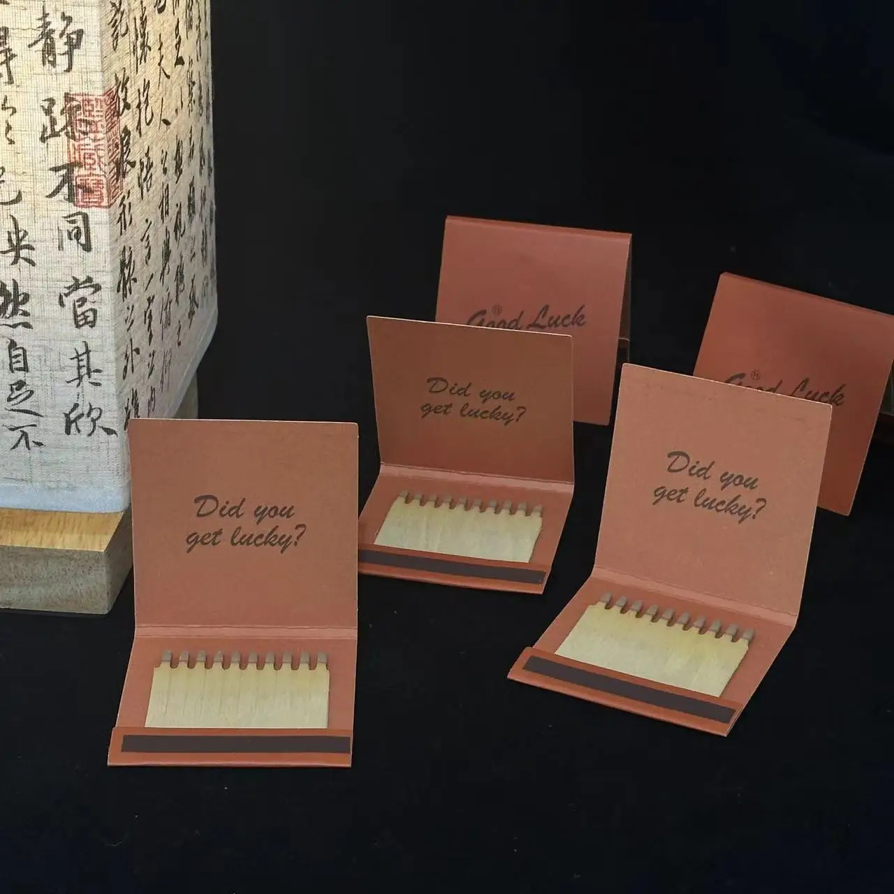 VLONG Factory direct wholesale match book double-sided print custom logo match tip customized color candle cigar safety matches