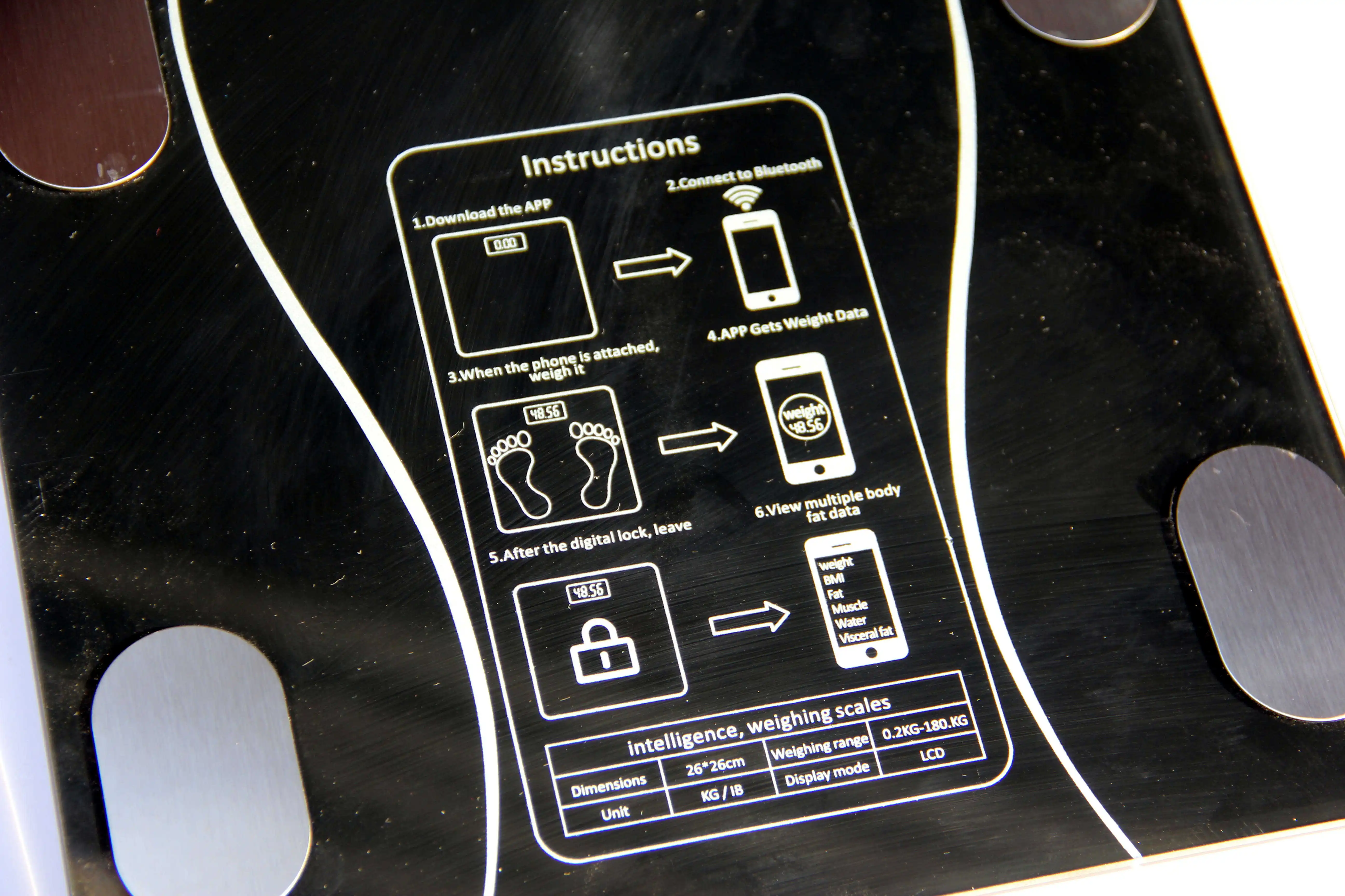 Factory low price Body fat  electronic scale Accept custom production requirements