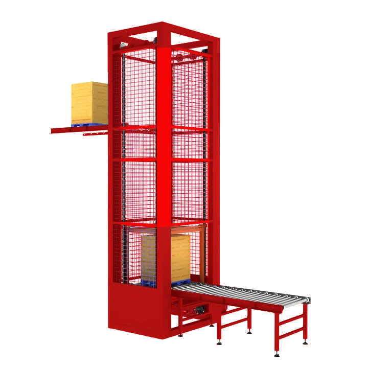 Bucket Elevator Reciprocating Vertical Conveyor With Electric Control Elevator Conveying