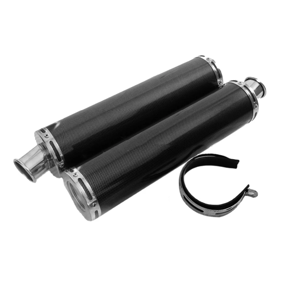Высококачественная выхлопная система для мотоцикла, выхлопной глушитель из углеродного волокна
