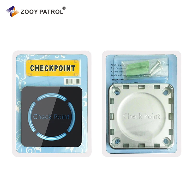 125khz RFID Proximity ID Card Patrol Checkpoints Check Point Spot Token Tags Key Keyfobs