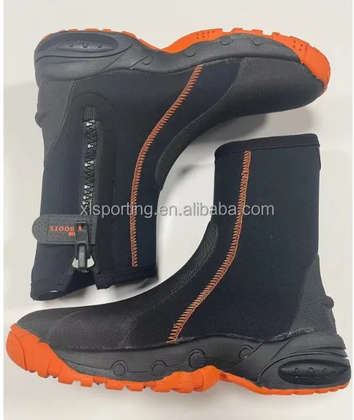 5MM diving shoes diving boots outdoor beach upstream shoes non-slip snorkeling fins equipment