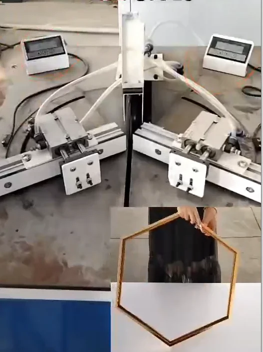 Wood and Aluminium Profile Cutter Aluminum  Frame Any Angle Cutting Machine for Sale