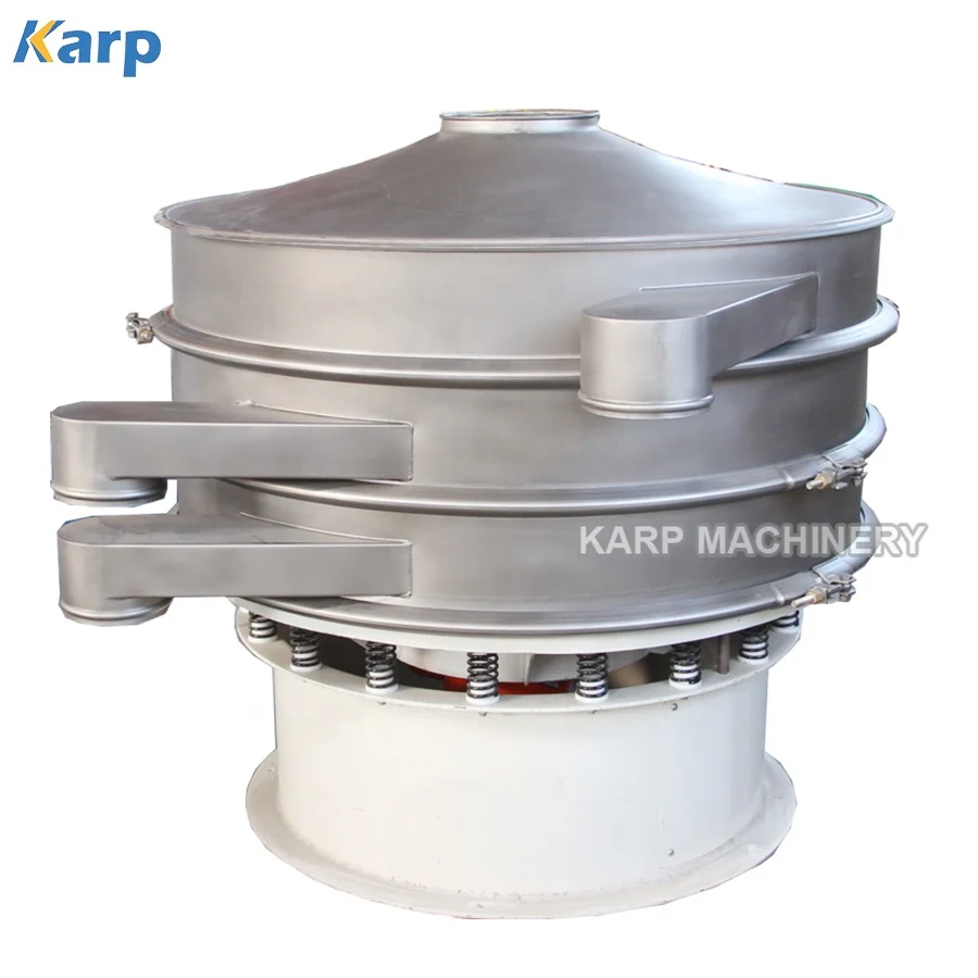 Round Vibrating Screen Sifter Machine Active Carbon Powder Vibro Sieve Vibration Sifter