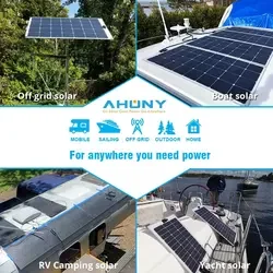 walkable solar panel 120w ETFE anti slippery surface semi lighter flexible solar panel for marine riverside boat yacht
