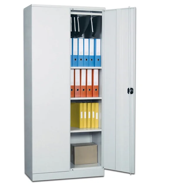 AS-008 Luoyang ANSHUN Steel Office Cabinet Furniture Metal Storage File Cupboard With 4 Shelves Lockable High Quality