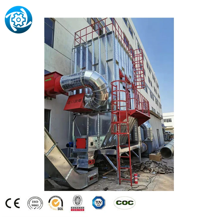 Decent Machinery Industrial Dust Collector Cartridge Filters Dust Collection Systems Manufacturer Baghouse For Gas Delivery