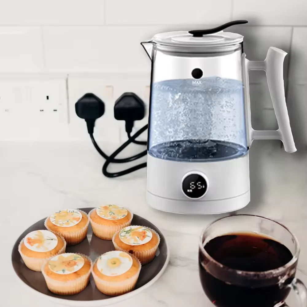 Hot sale Intelligent Spe Pem Hydrogen H2 Water Glass Bottle Machine Maker Pitcher Kettle 1.5L