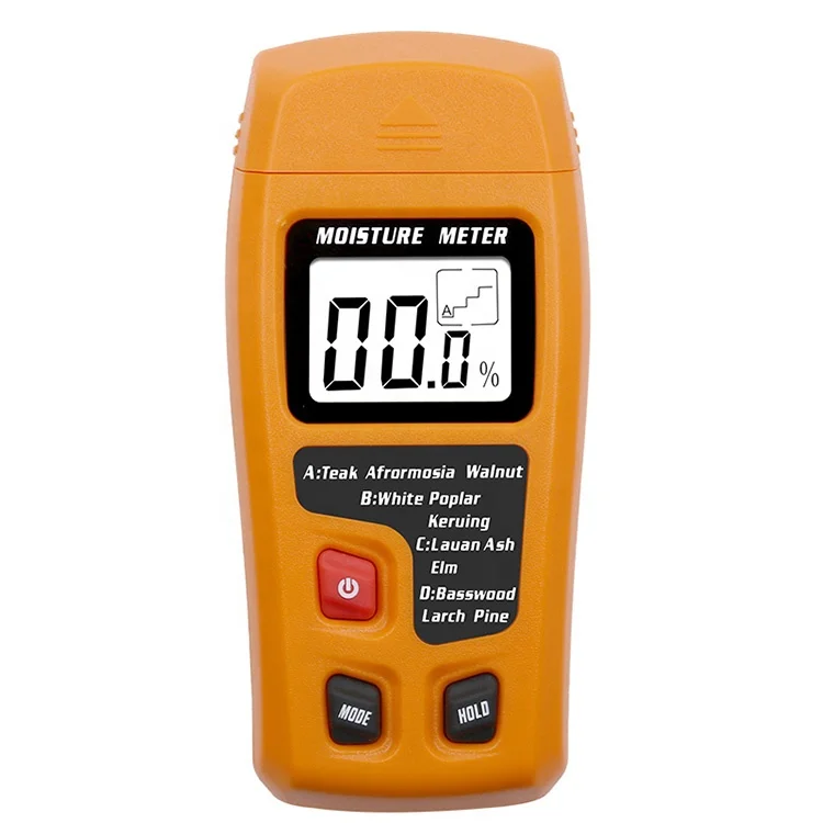 Digital Wood Moisture Meter Suitable for measuring the moisture content of wood, bamboo, cotton, tobacco, paper, herbs