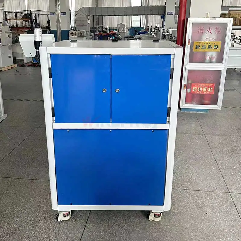 CB-T15 Nylon braid race hose automatic cutting and tape wraping machine