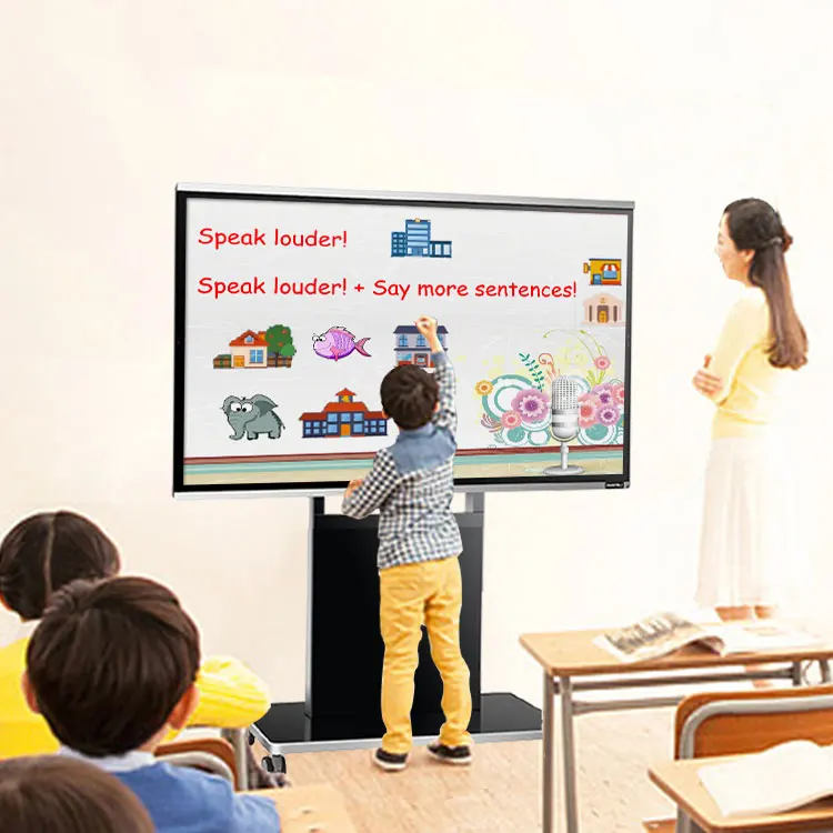 touch TV Smart board Interactive 65 inch Office Board Intelligent Infrared Smart whiteboard Conference All-in-one Machine