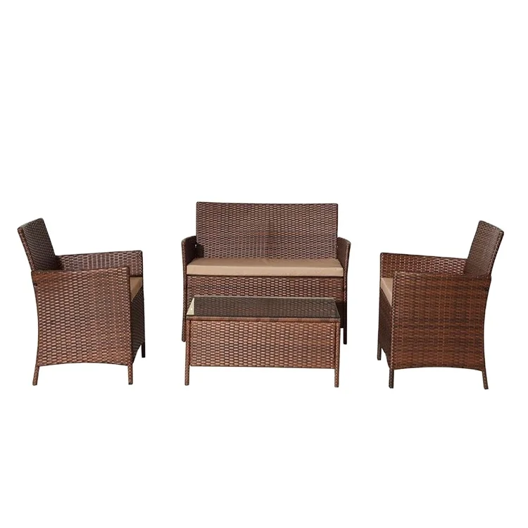 Factory Price Waterproof outdoor sunbed bellagio rattan garden furniture