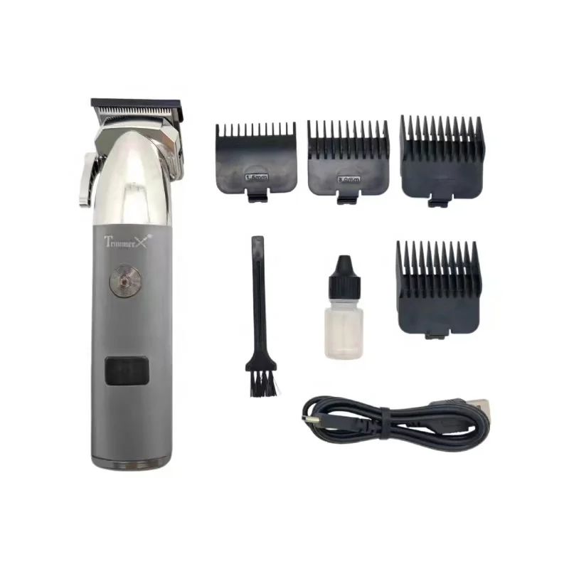 Rechargeable All In One Electric Hair Trimmer Kit For Man With Beard Trimmer Professional Barber Hair Cutting Grooming Kit