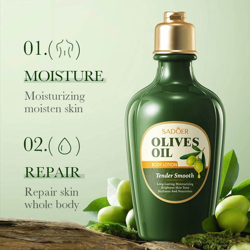 OEM Natural Organic Olive Oil Hair Shampoo And Conditioner Nourishing Smoothing Hair Mask Body Lotion Body Wash Hair Care Sets