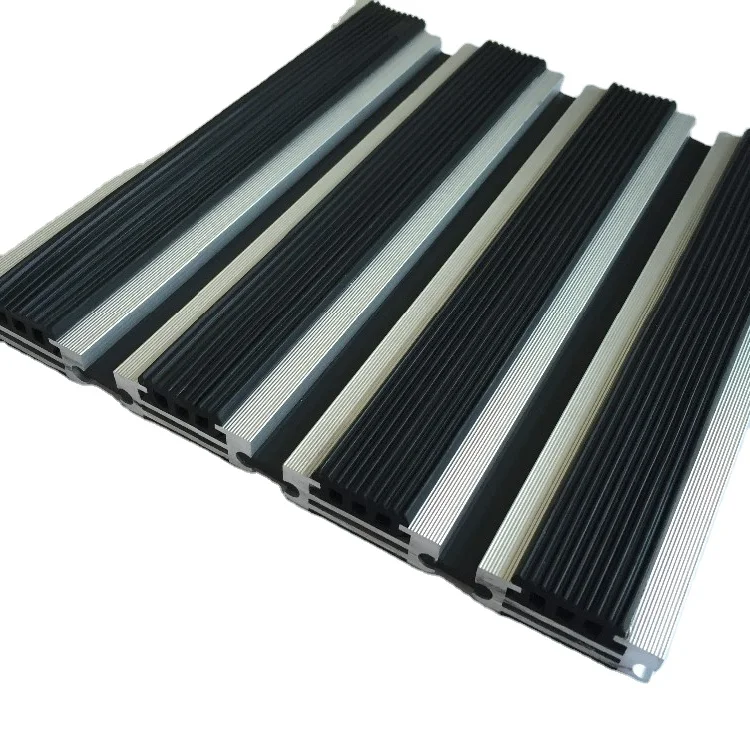 Aluminum welcome Walk Off Floor Mat Recessed Surface Mounted Commercial Barrier Matting