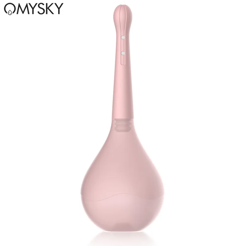 Новый душ для мужчин Сертифицированный медицинский душ лампа для женщин 5 отверстий Анальный Душ клизма лампа