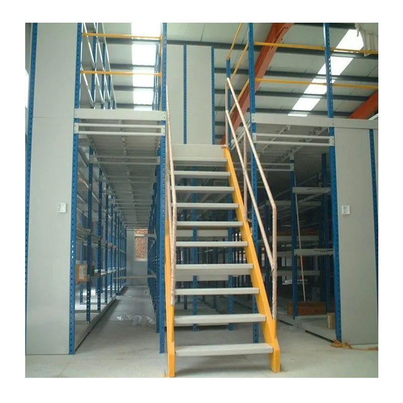 Конструкция с бесплатным рисунком Многоуровневая стальная металлическая напольная мезонинговая стойка для