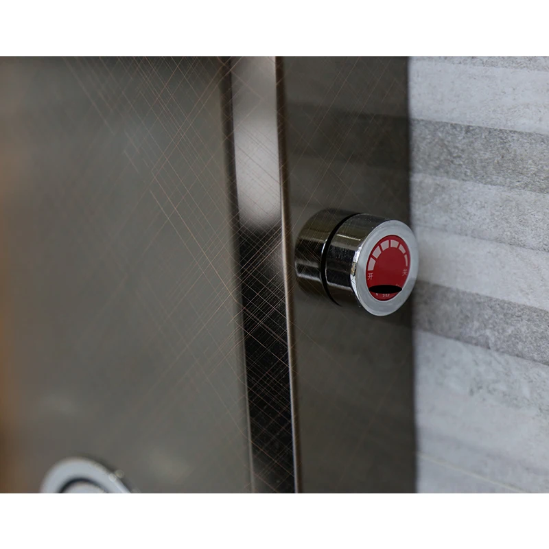 Ducha Hot Water Heater Modern Hotel Duchas Stainless Steel Massage Spa Rain Bathroom Wall Mount Shower Column Screen Panel Mixer