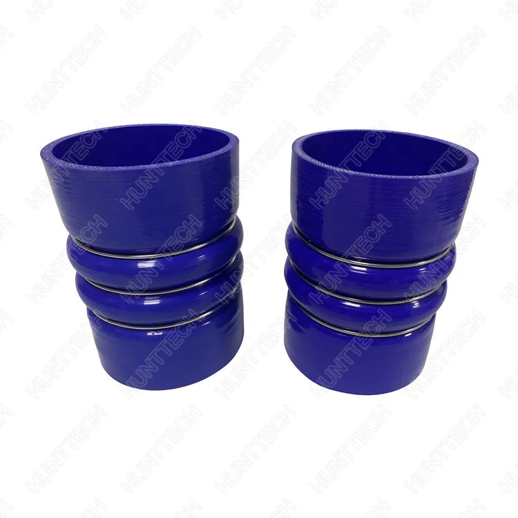 Multi Color 2 Hump 3 Rings Durable Hump Silicone Rubber Hose Hose Silicone Bellows Intercooler Hose