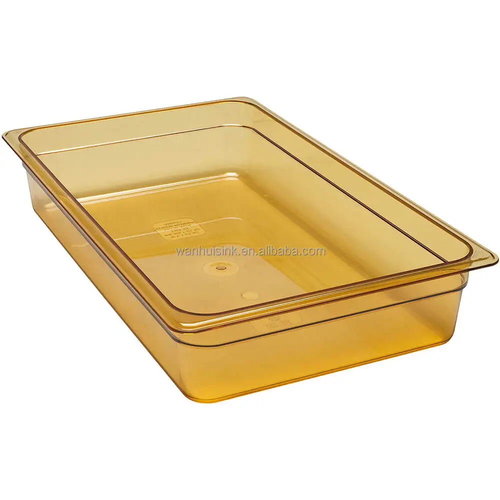 Polycarbonate food trays plastic gn pan