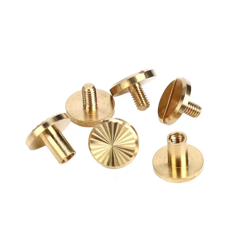 New Product Industrial Household Imprint Brass Binding Screw Post Brass Chicago Screw