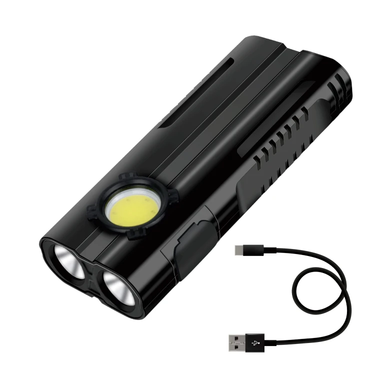 Новый карманный светодиодный мини многофункциональный USB перезарядка алюминиевый фонарик факелы