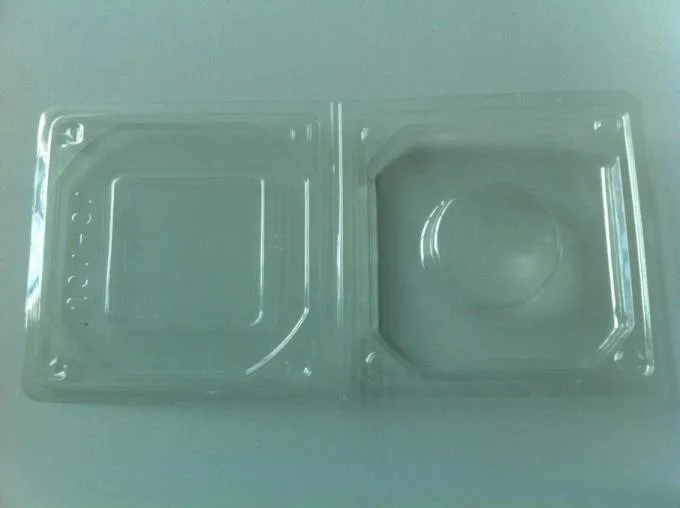 Hot sale clear pvc plastic blister box packaging clamshell box