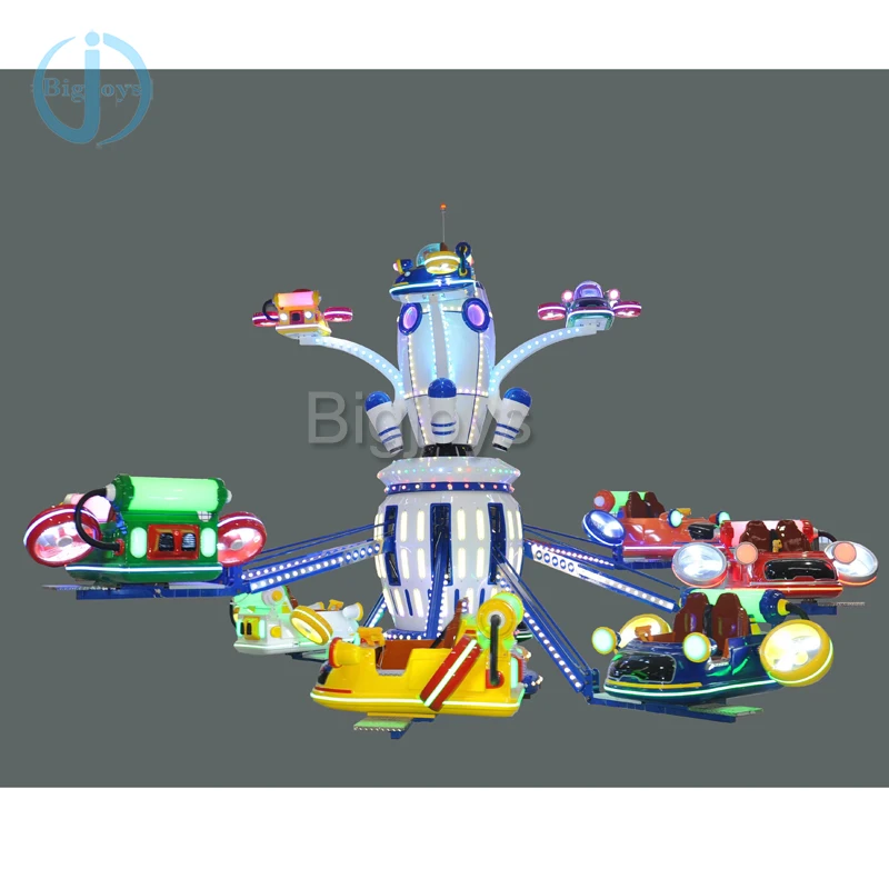 Exciting cheap amusement rides double seats flying plane rides children play game for sale