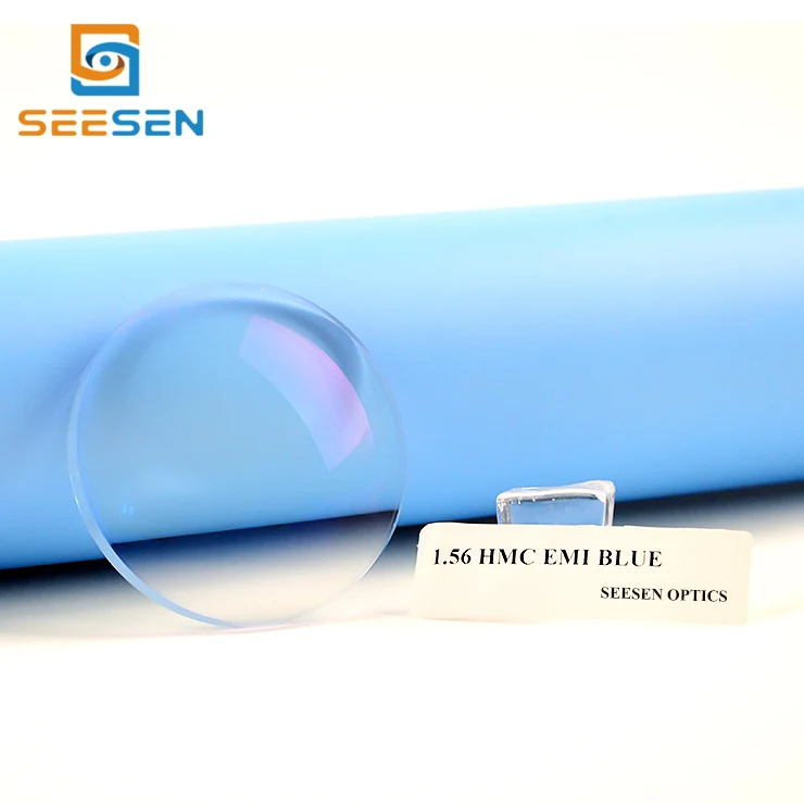 1.56 single vision super flat hmc 70mm wholesale eyeglass optical lenses